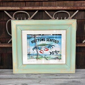 Original Photograph in a reclaimed wood frame by Artist, Drew E. Brass